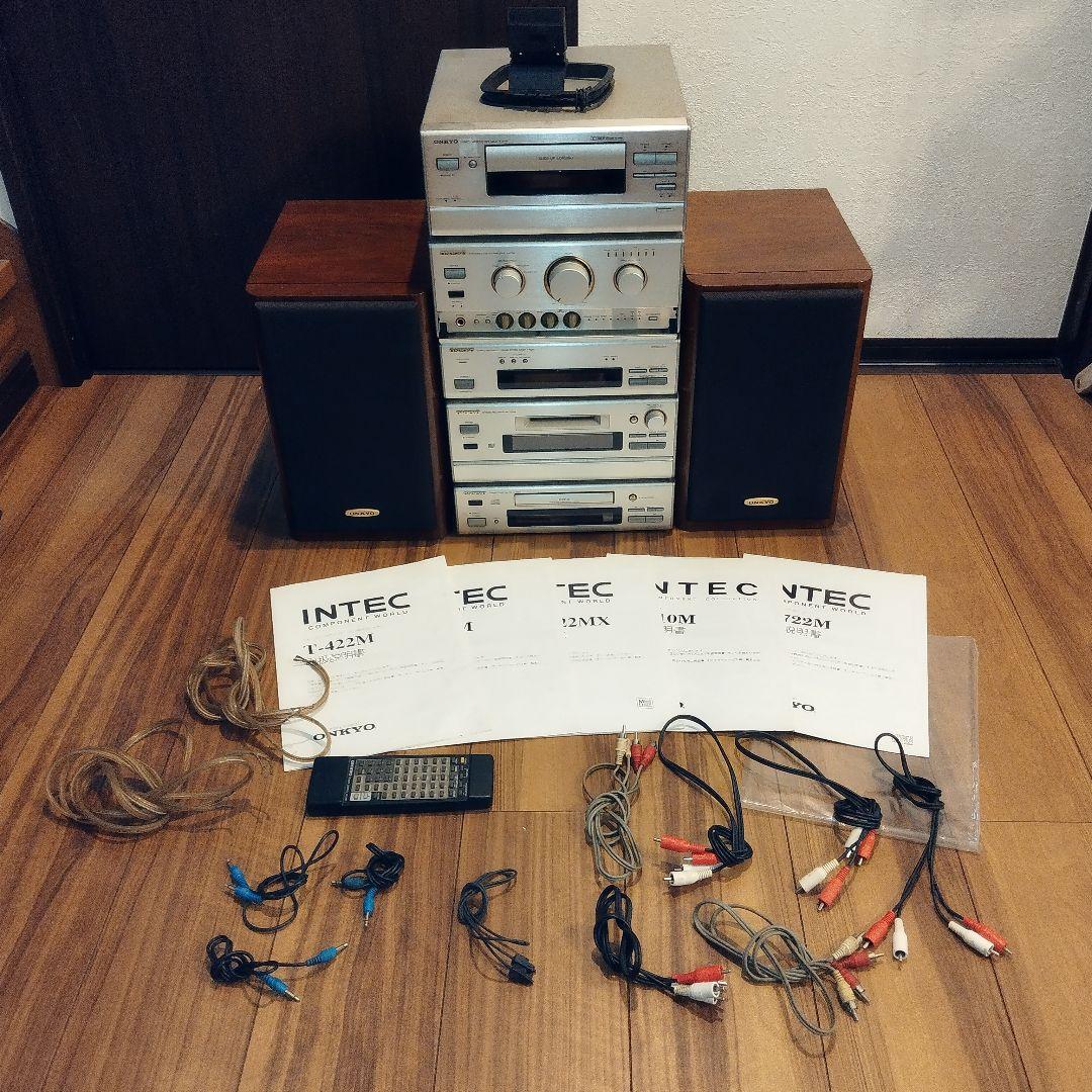 ONKYO 　システムコンポ リモコン オンキョー通電・CD音出し確認済み