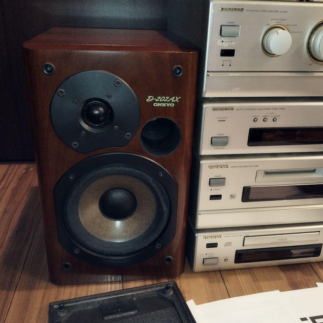 ONKYO 　システムコンポ リモコン オンキョー通電・CD音出し確認済み