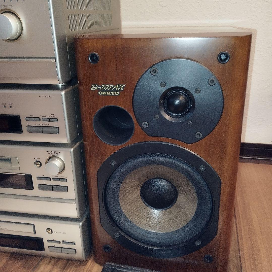 ONKYO 　システムコンポ リモコン オンキョー通電・CD音出し確認済み