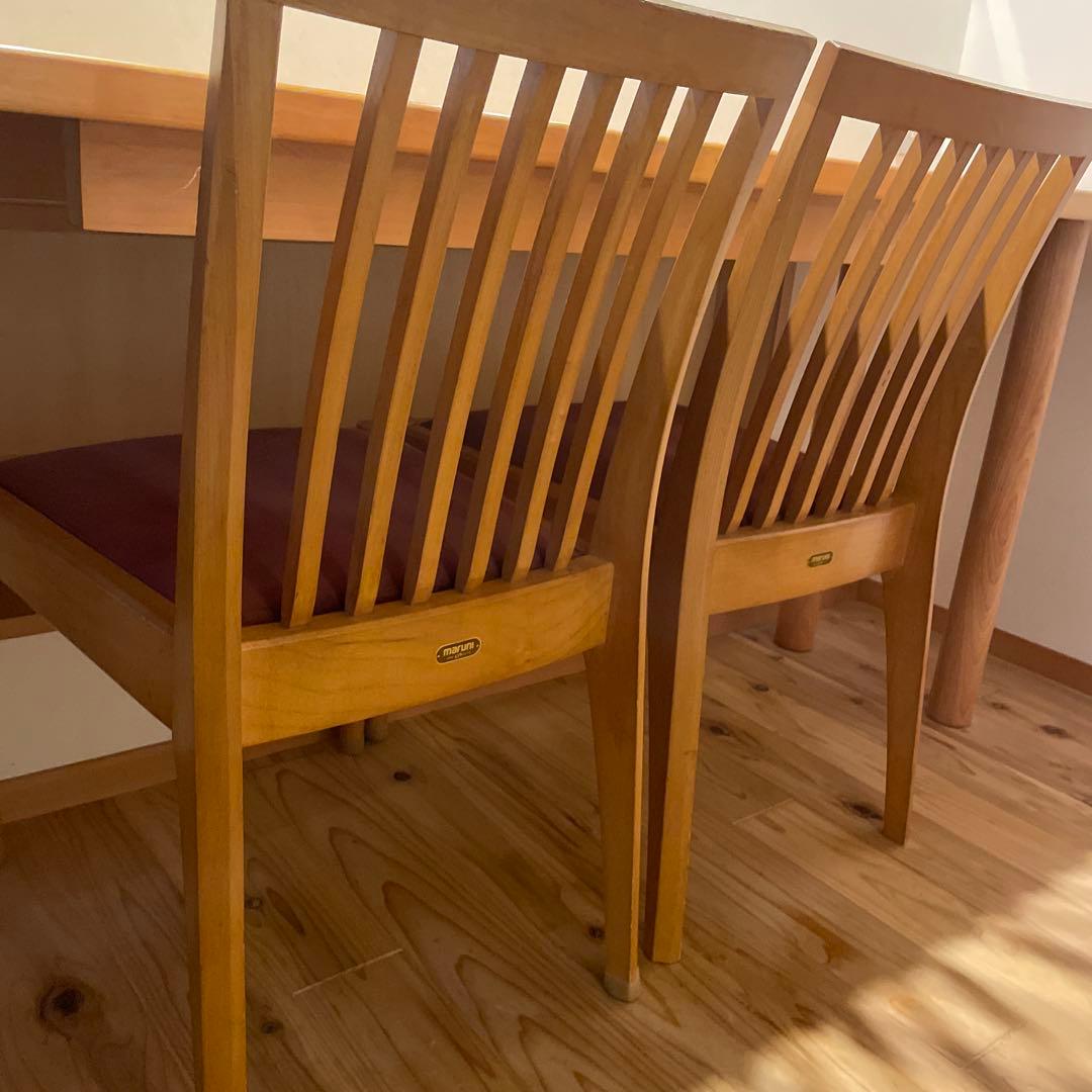 Hiromi　二脚発送　マルニ木工 maruni ダイニングチェア A椅子