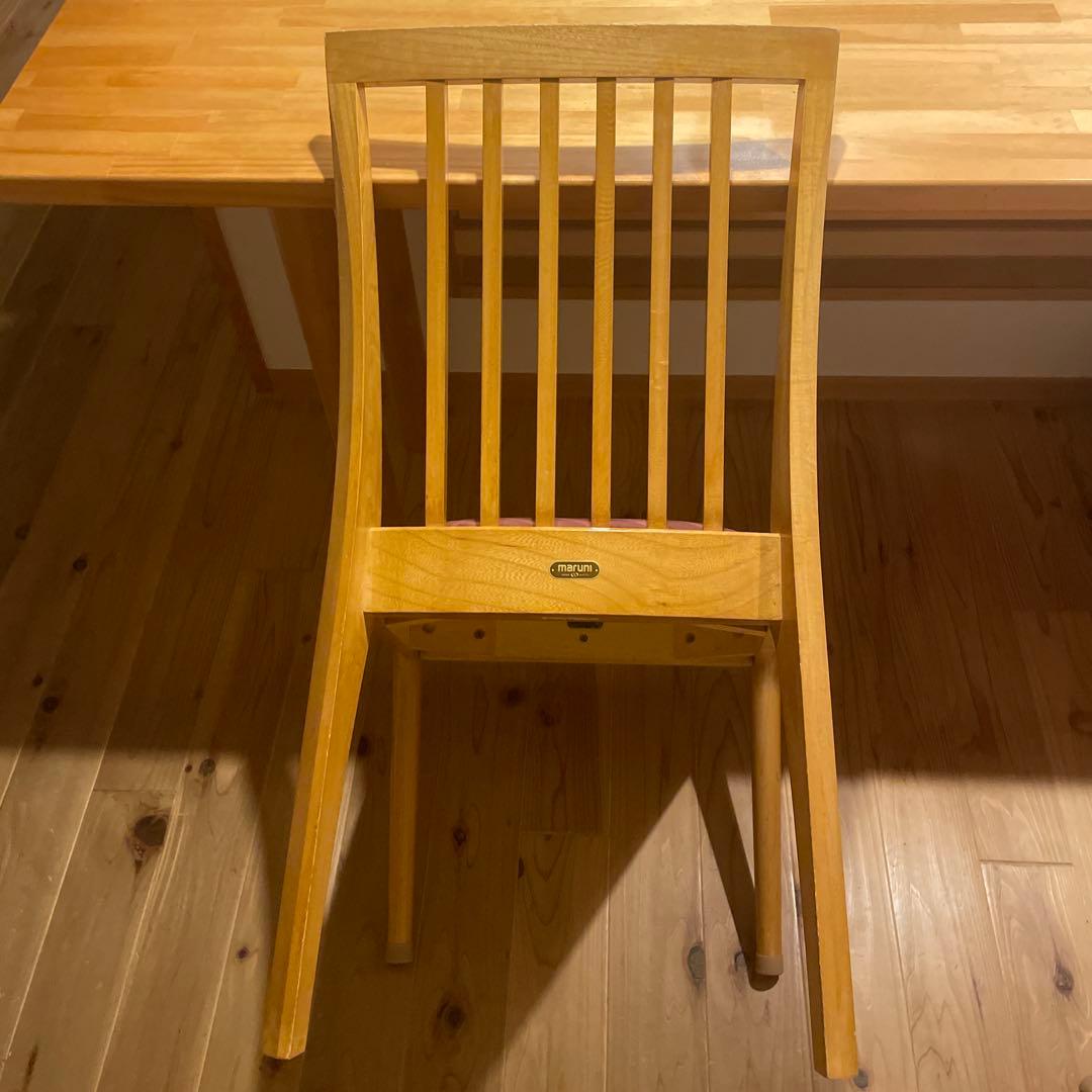 Hiromi　二脚発送　マルニ木工 maruni ダイニングチェア A椅子