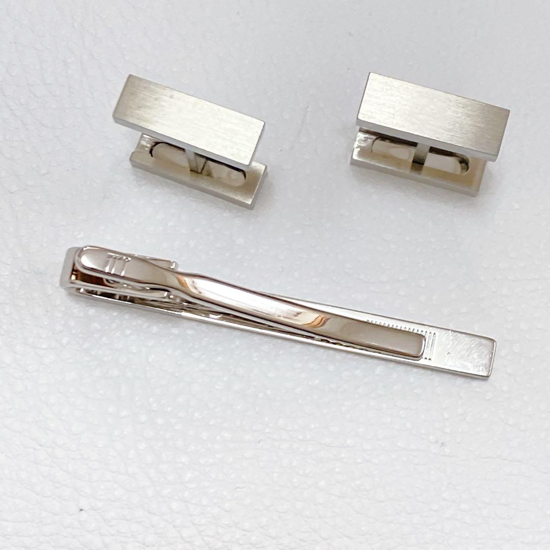 dunhill ダンヒル ネクタイピン カフスセット シルバー