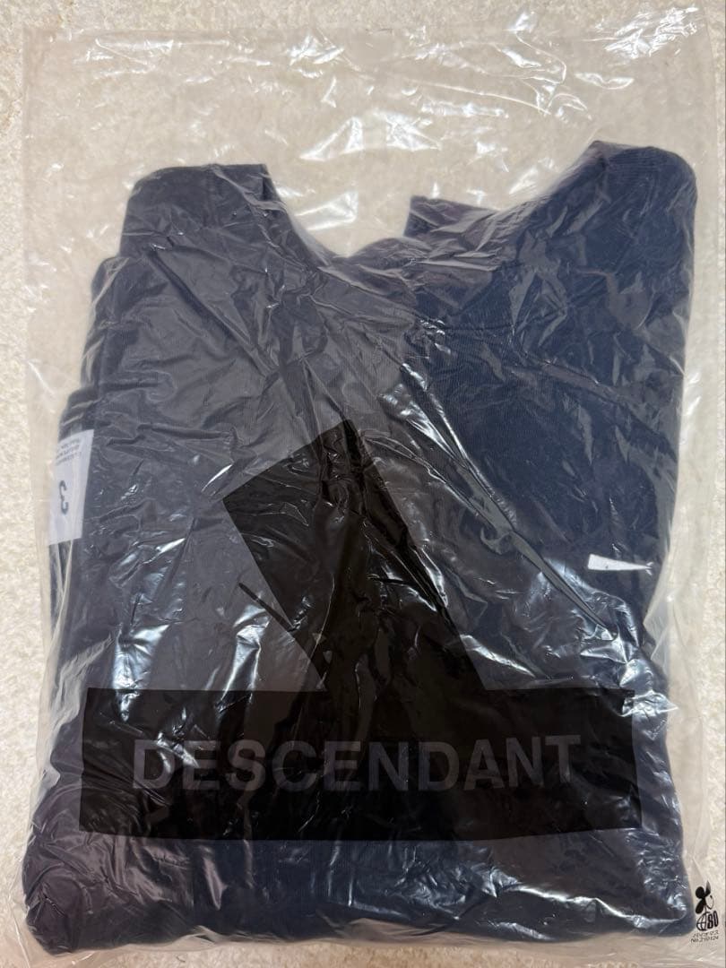DESCENDANT PE CREW NECK サイズ3