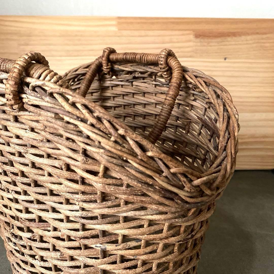 【1点もの】あけび かご カゴバッグ かごバッグ バスケット 自然素材 手づくり