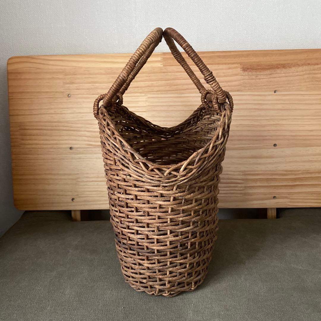 【1点もの】あけび かご カゴバッグ かごバッグ バスケット 自然素材 手づくり
