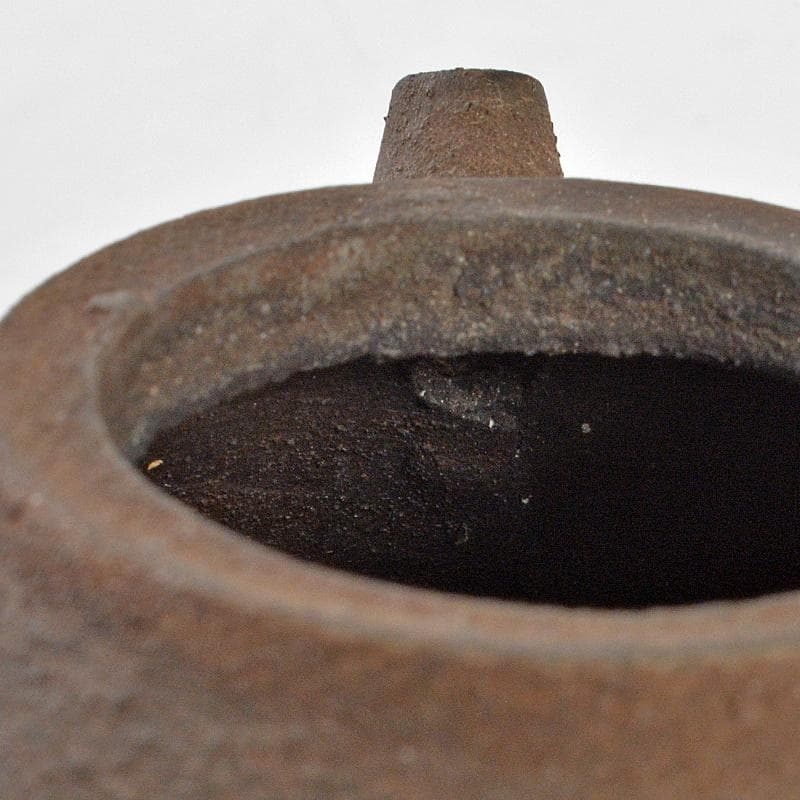 メル78372　中国　黒泥　小さな急須　茶壷　煎茶道具　U　R5836