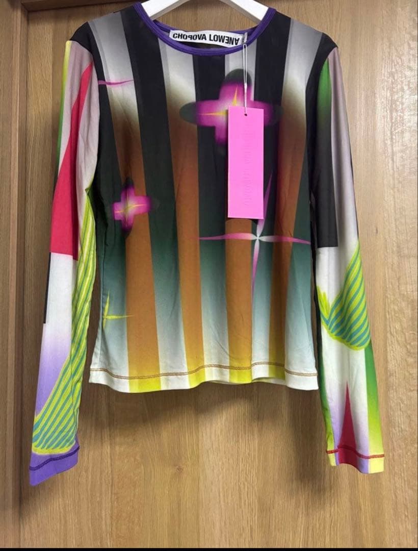 Chopova lowena グラフィックプリント セカンドスキン