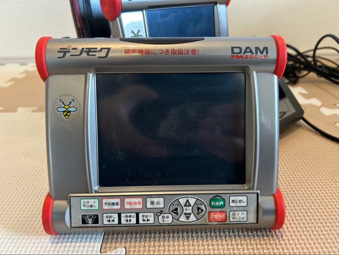 260210【現状品】タッチパネル式 選曲リモコン デンモク PM200zB