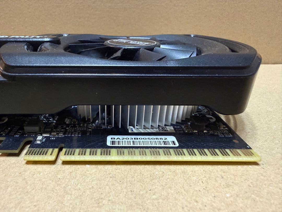 【動作確認済み】GTX1650 4GB 補助電源不要　ヴァロラント200fps