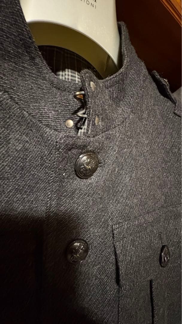 BURBERRY ナポレオンジャケット ウールジャケット