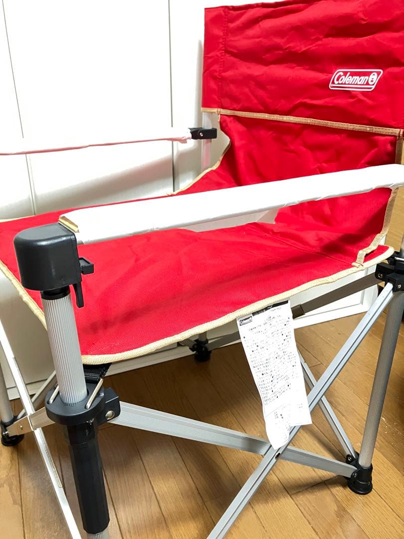 コールマン ツーウェイキャプテンチェア レッド