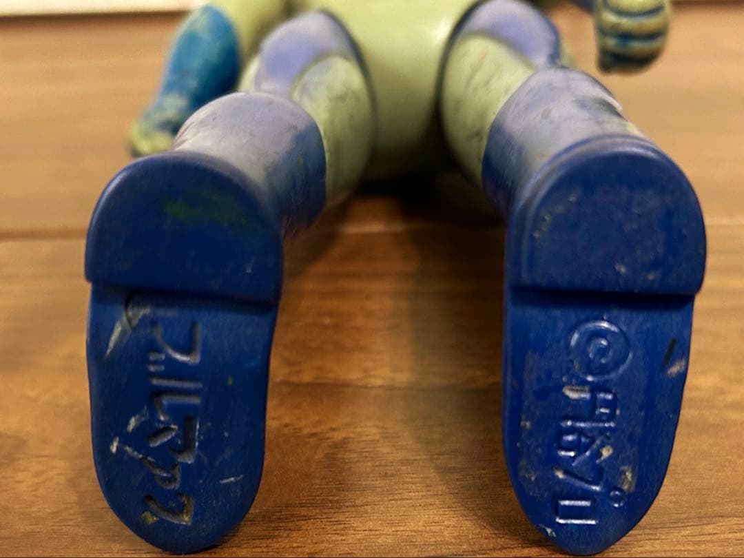 ミラーマン　パイロット版　ソフビ　ブルマァク　当時物　昭和レトロ