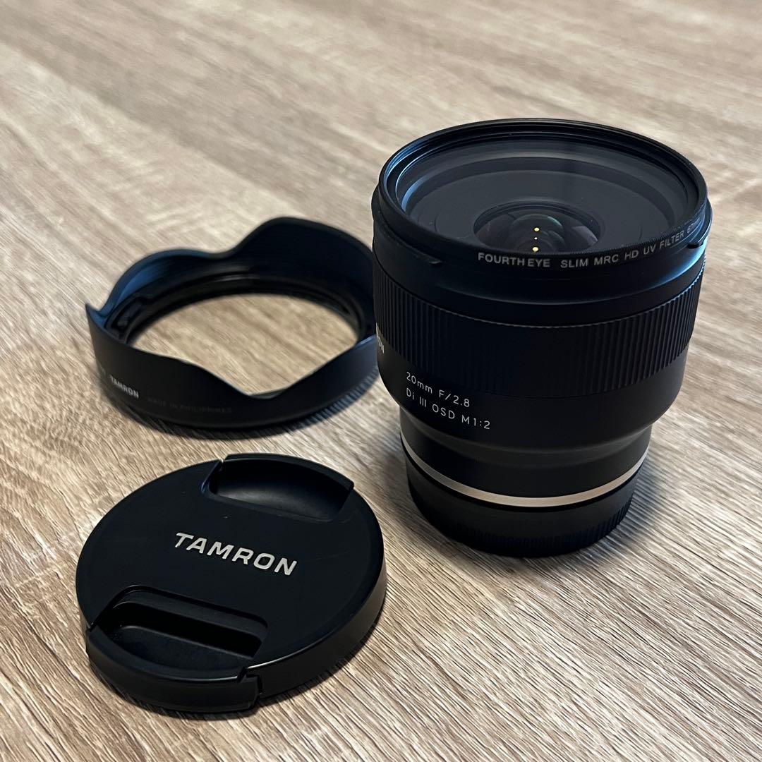 【保護フィルター付】TAMRON 20mm F/2.8 Di III 【良品】