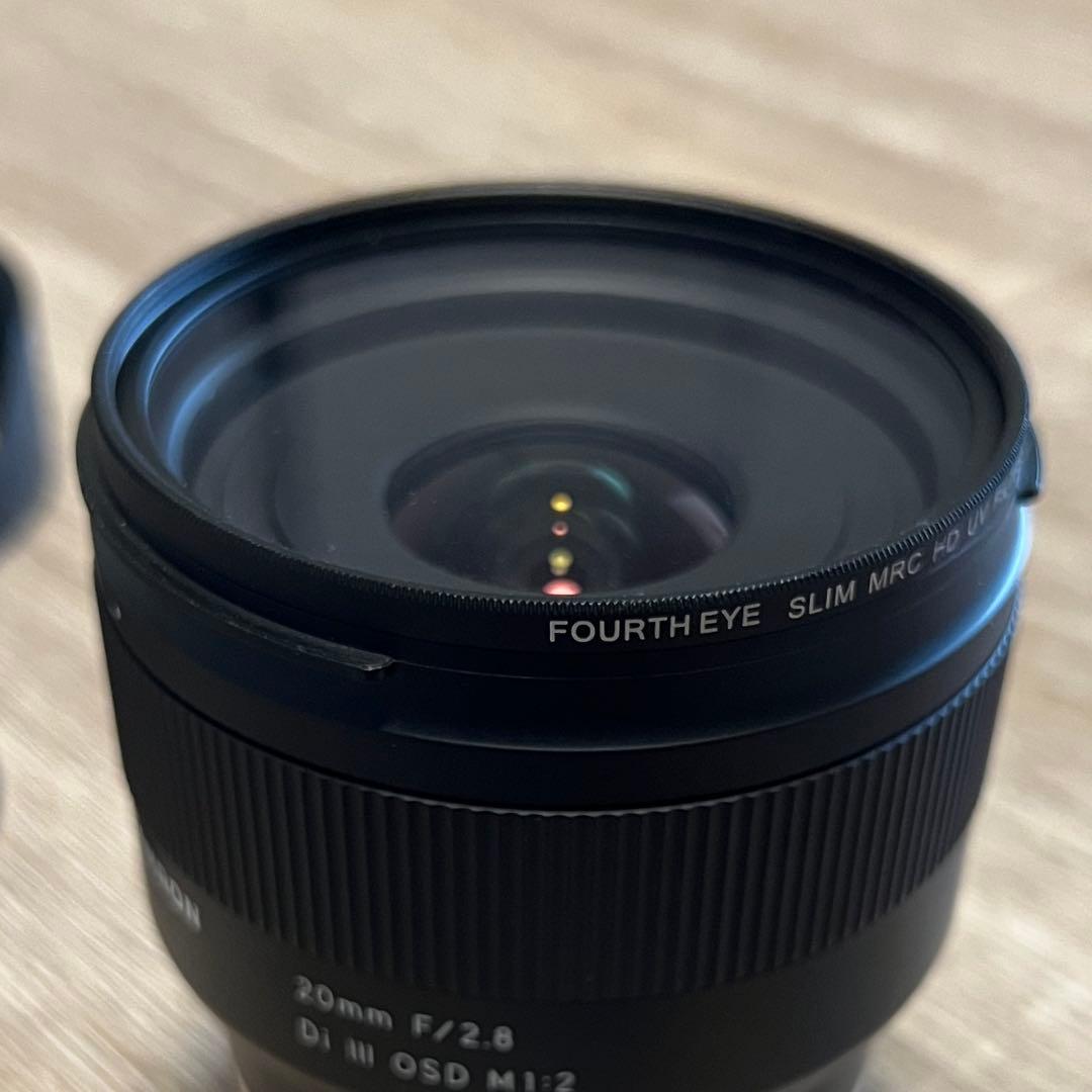 【保護フィルター付】TAMRON 20mm F/2.8 Di III 【良品】