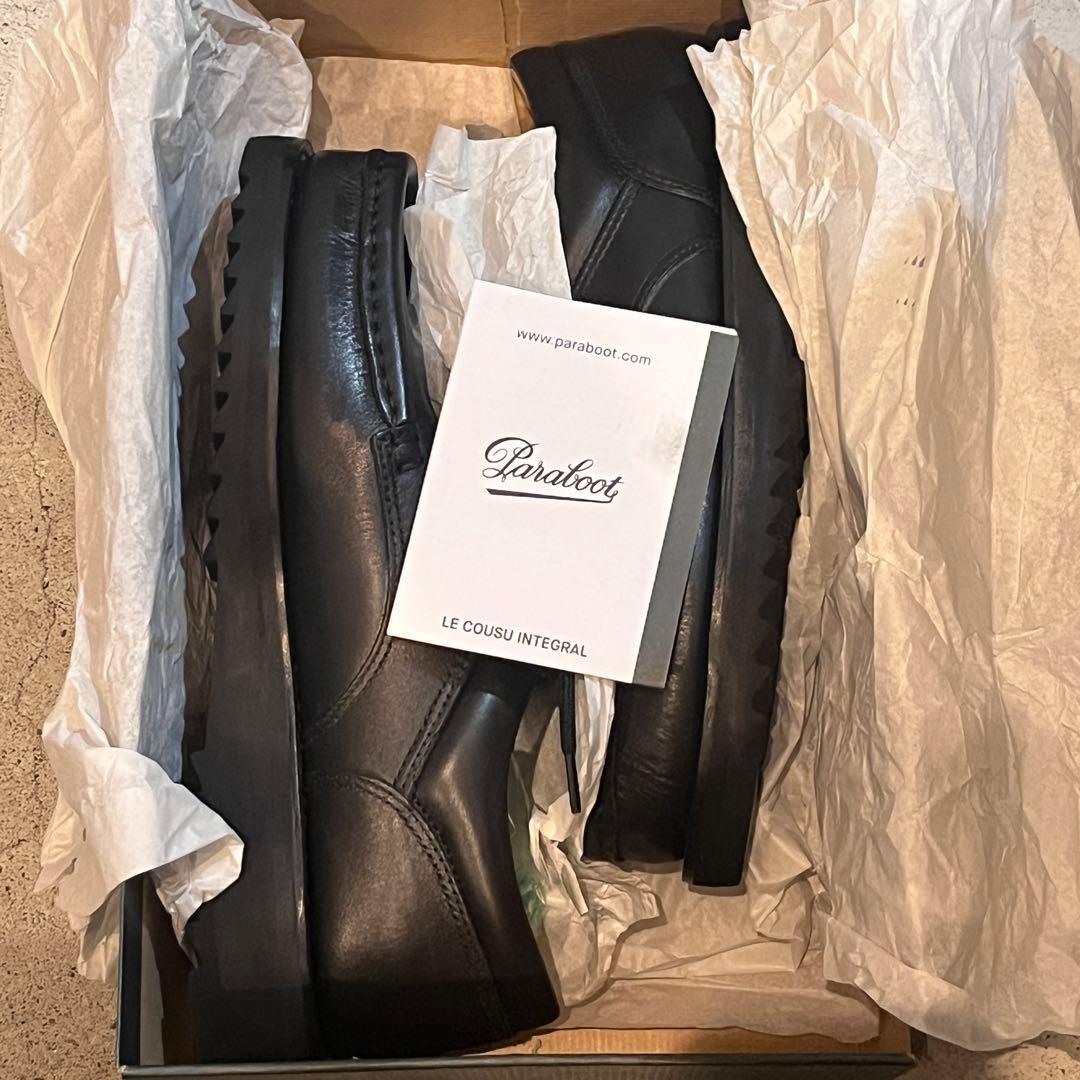 Paraboot thiers ティエール　ブラック ローファー　6