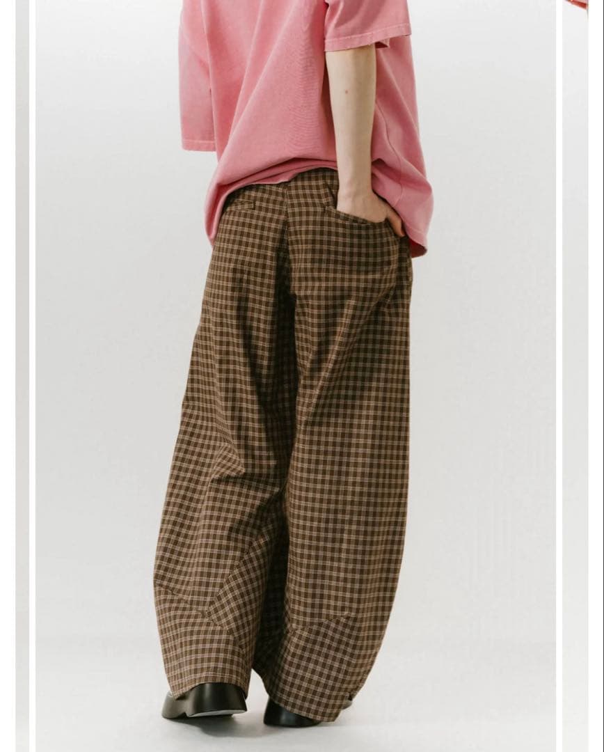 パンツ Knuth Marf slit deformed pants