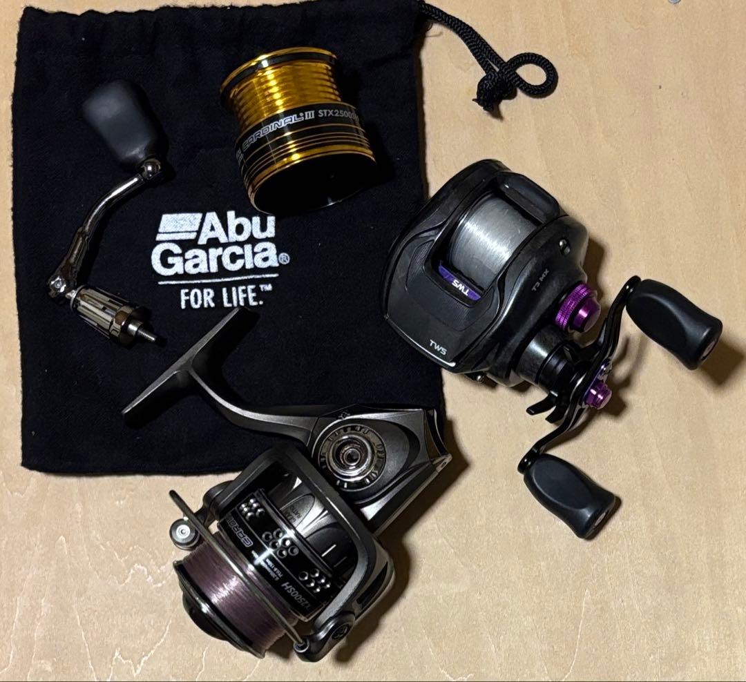 アブ　スピニング　ダイワ　ベイト　セット