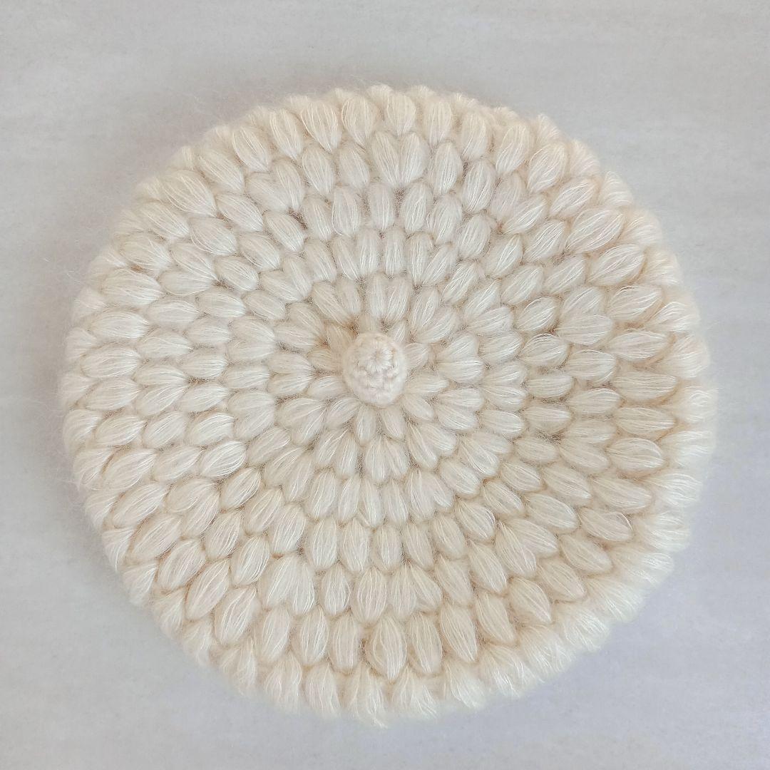 Sugri シルクモヘア　ベレー帽