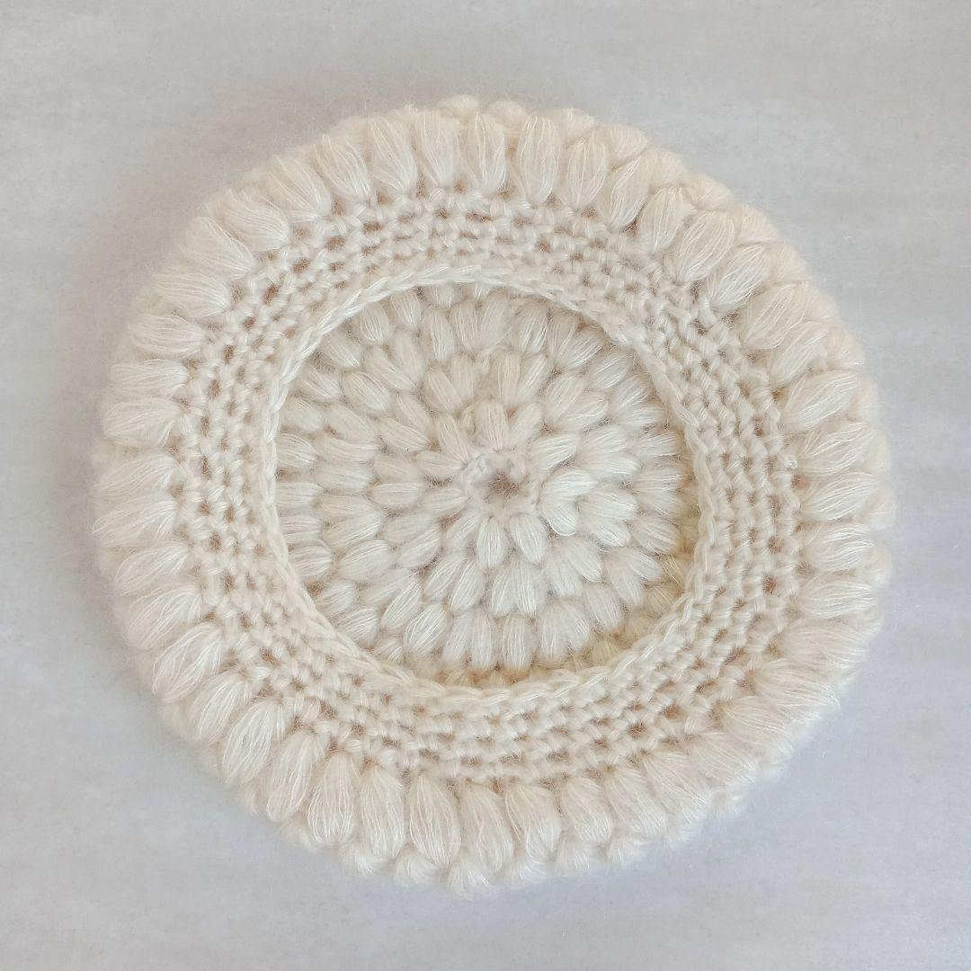 Sugri シルクモヘア　ベレー帽