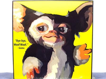 【ちゃみ・新品 No 177】ポップアートパネル グレムリン ギズモ 映画