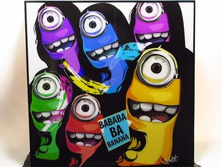 【ちゃみ・新品 No 177】ポップアートパネル グレムリン ギズモ 映画