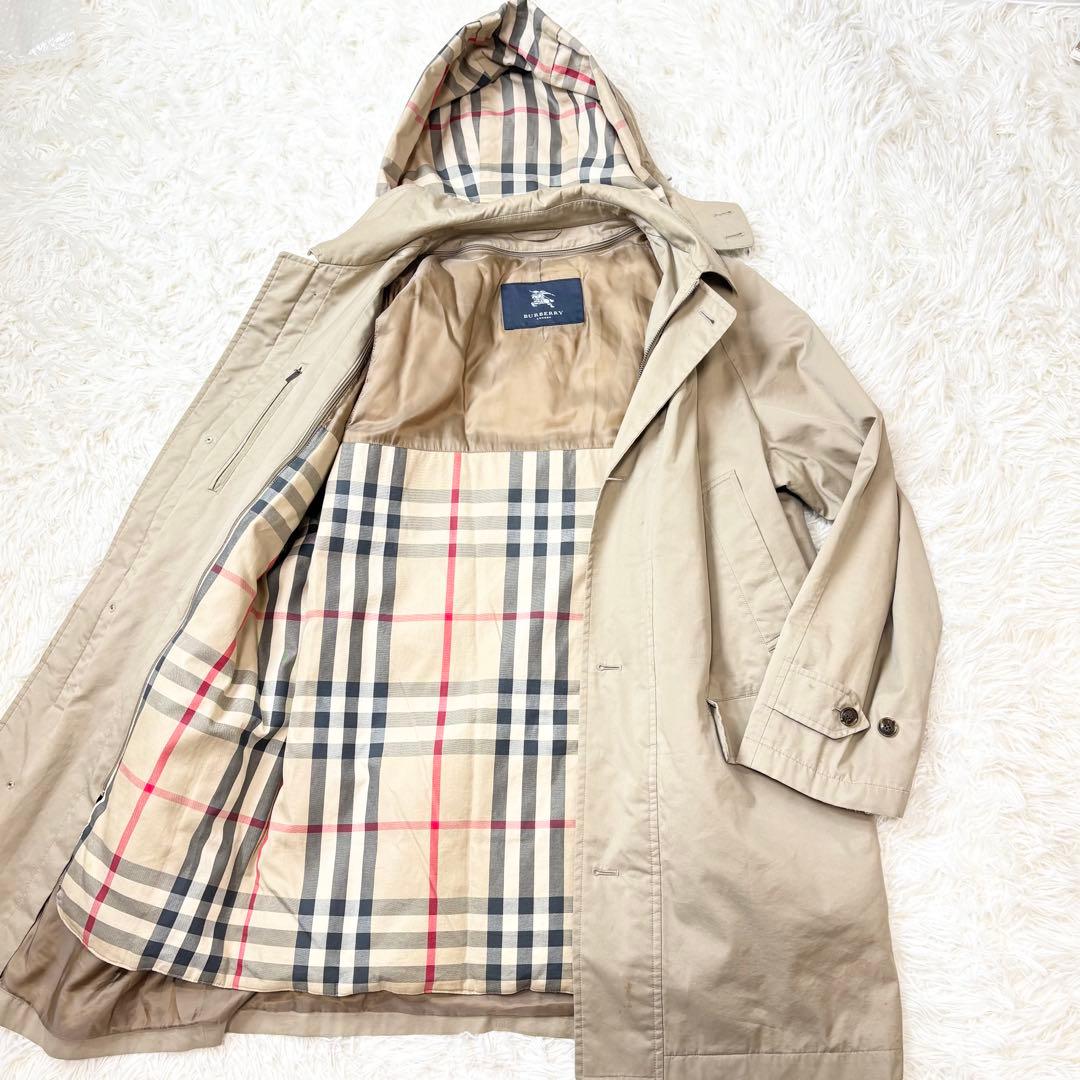 BURBERRY LONDON モッズコート ライナー ノバチェック 3way