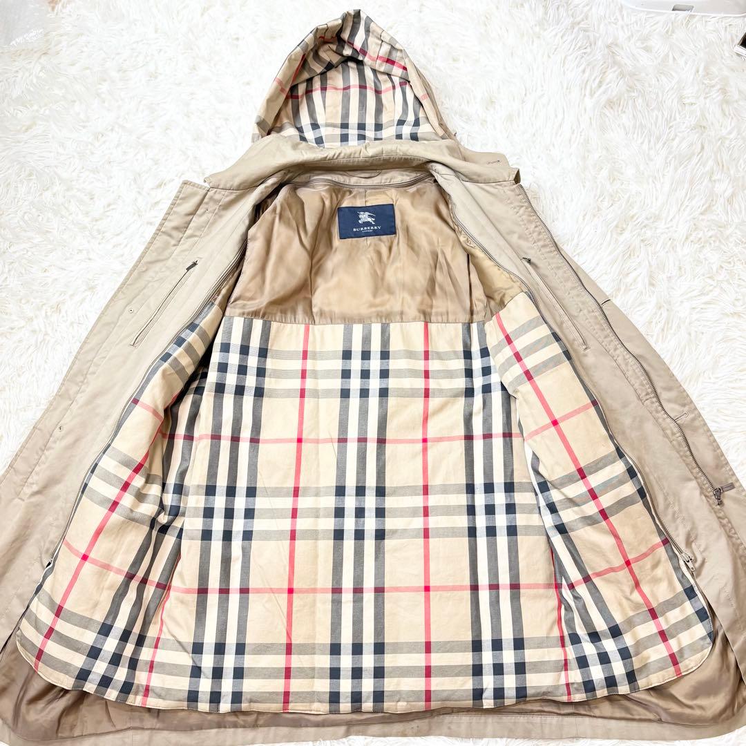 BURBERRY LONDON モッズコート ライナー ノバチェック 3way