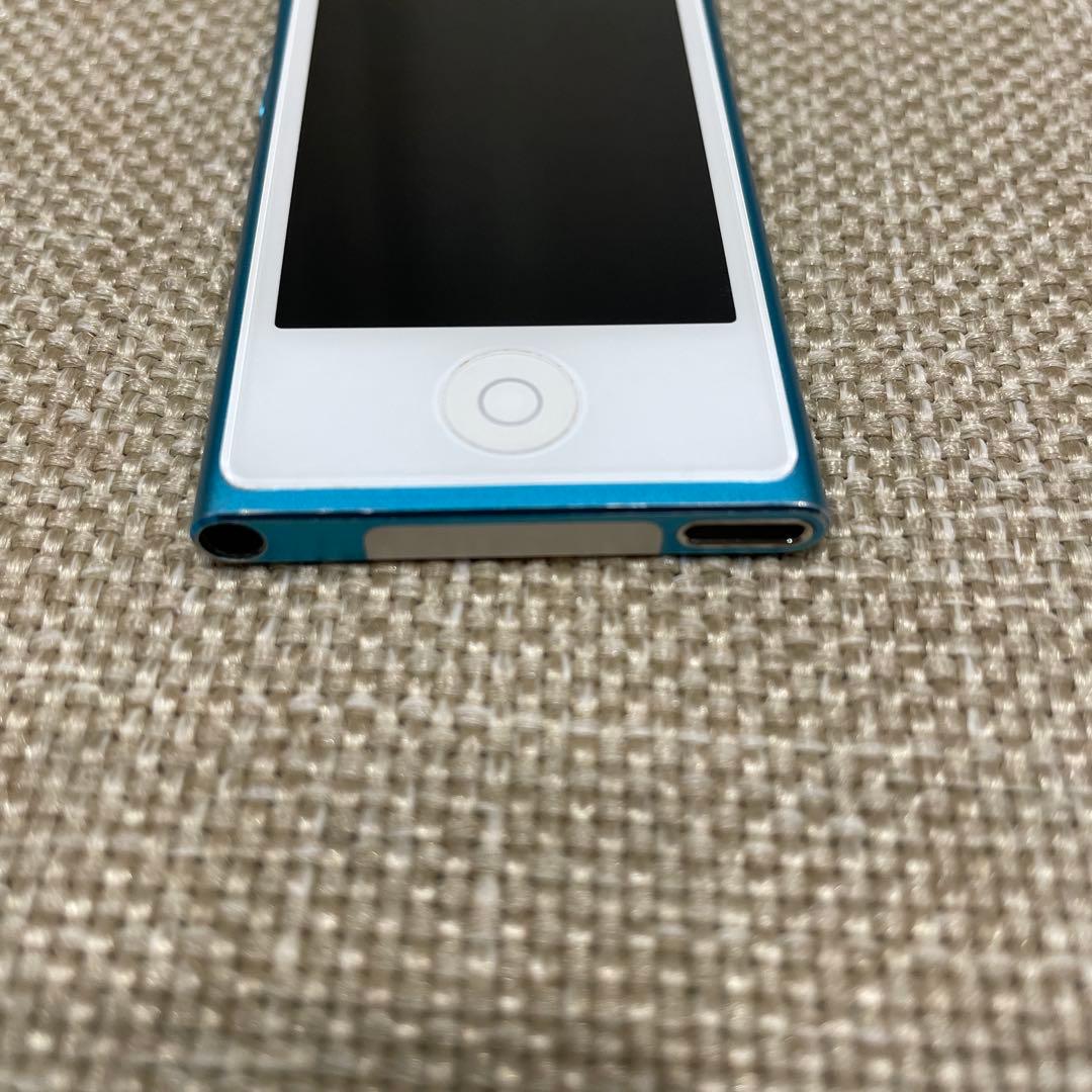 ipod nano 第7世代　ブルー A1446