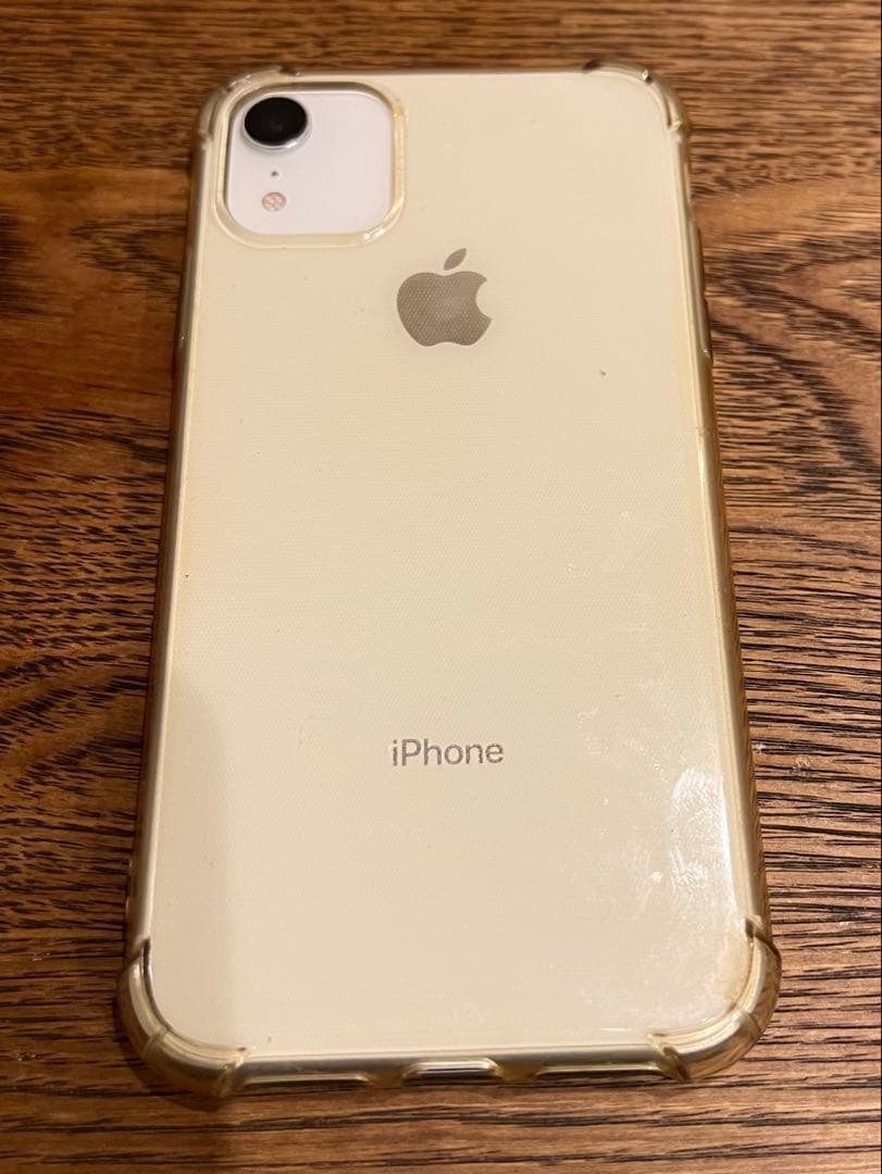 iPhone XR 128GB 86％ ホワイト　本体　美品