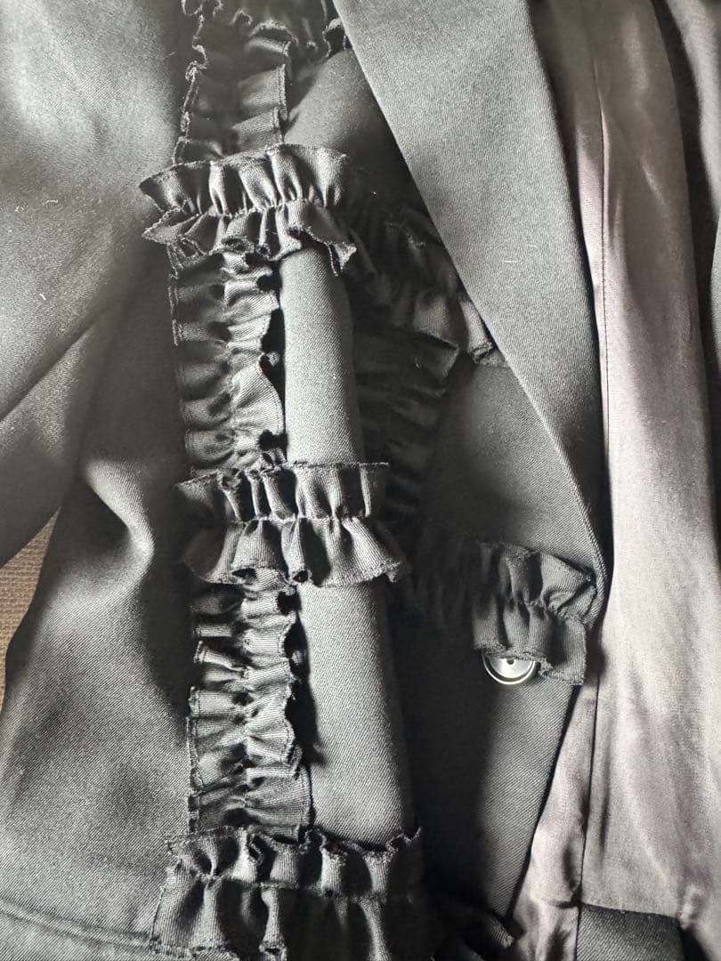 ジャケット・アウター viviano ruffle blazer