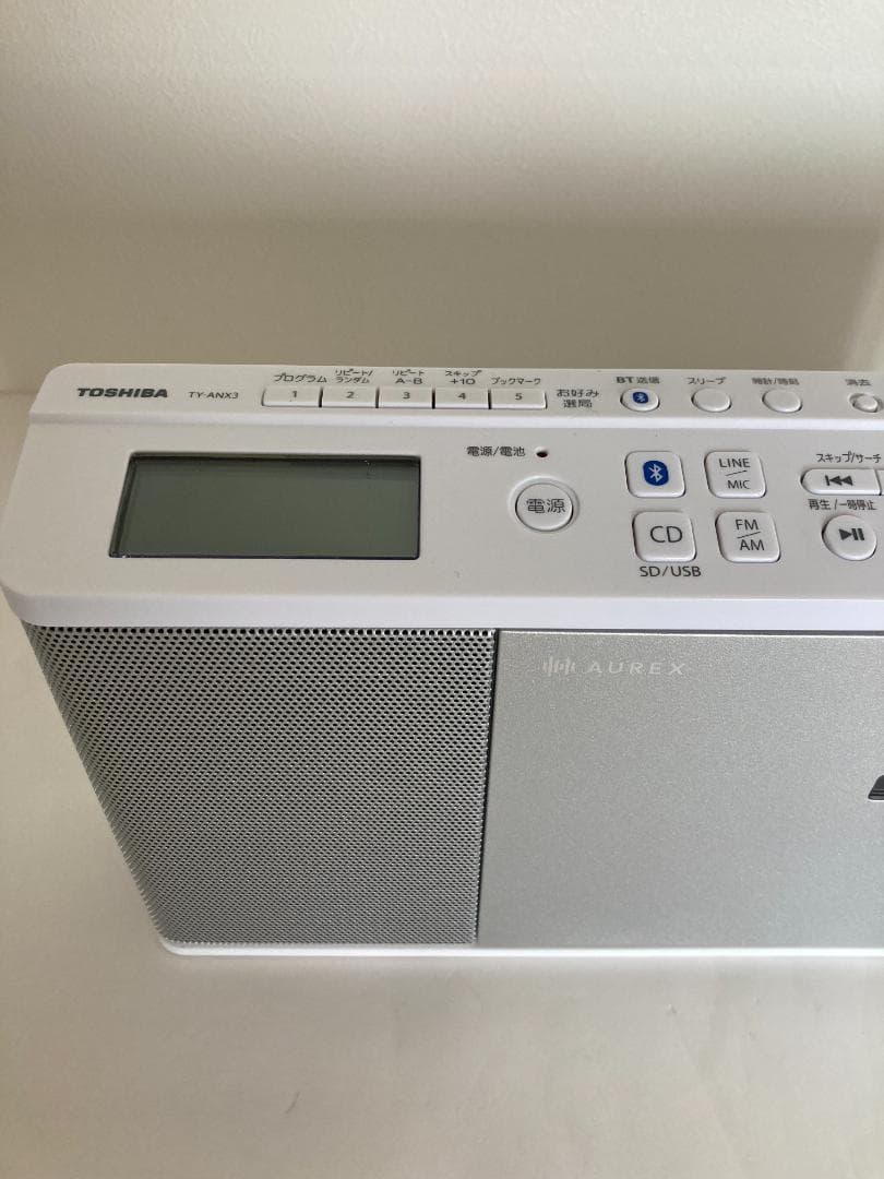 CDラジオ　東芝／高音質ハイスペックモデル　24年製 TYANX3