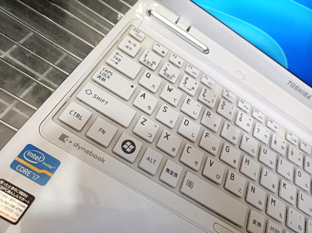 Windowsノート本体 Windows11 Corei7 RAM 8GB 500GB Blu-ray