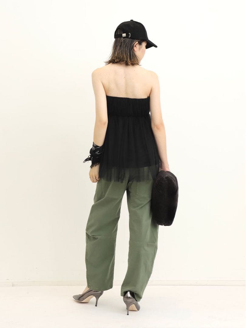 美品★アパルトモン★Lisiere Tulle Bustier★チュールビスチェ