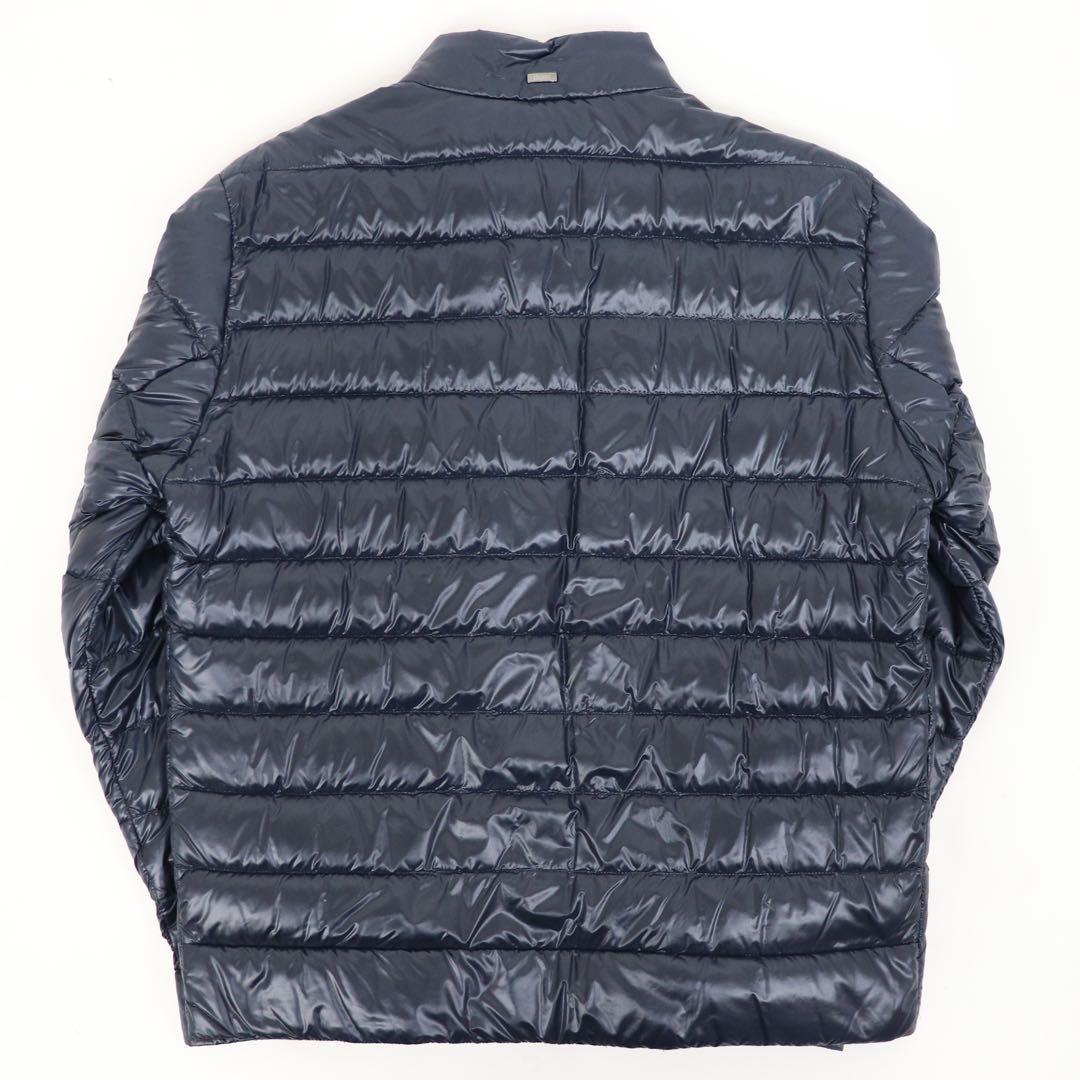 新品未使用 HERNO Resort ライダースウルトラライトダウンブルゾン44