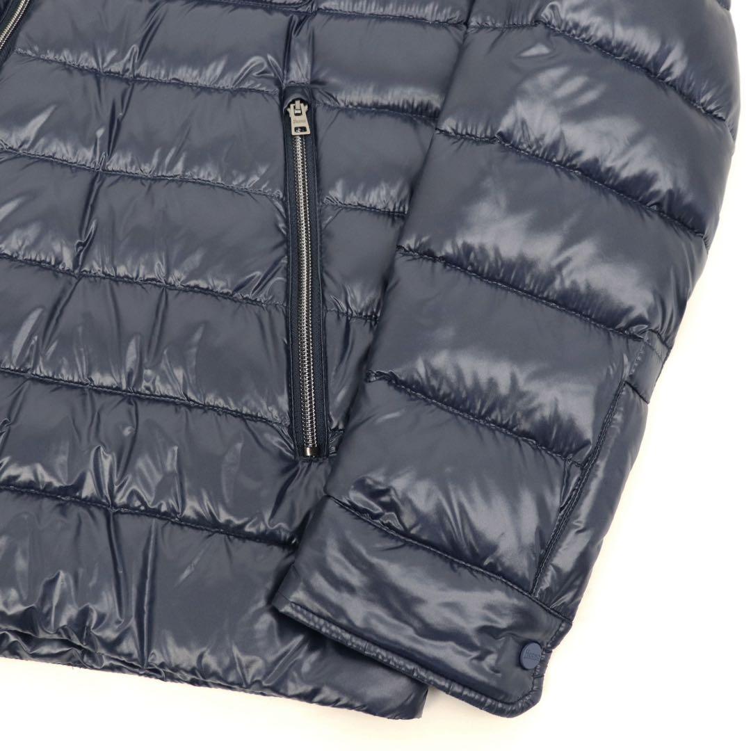 新品未使用 HERNO Resort ライダースウルトラライトダウンブルゾン44
