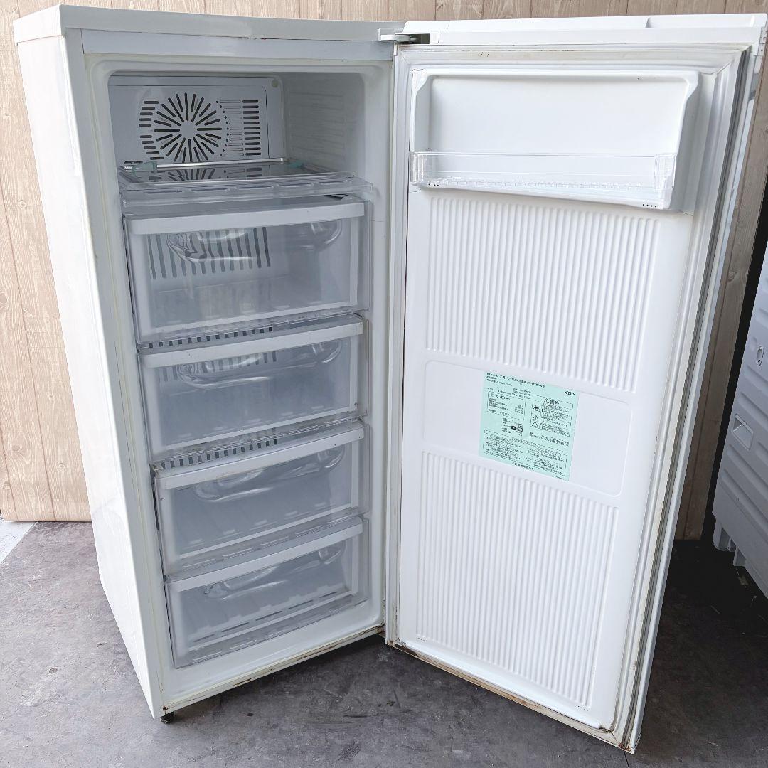 配送設置無料！純正三菱スタイリッシュおしゃれコンパクト冷凍庫！完動超美品！