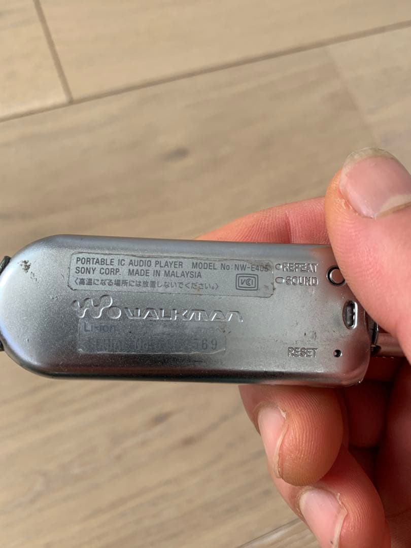希少品】SONY オーディオプレーヤー NW-E405 ピンク ジャンク品