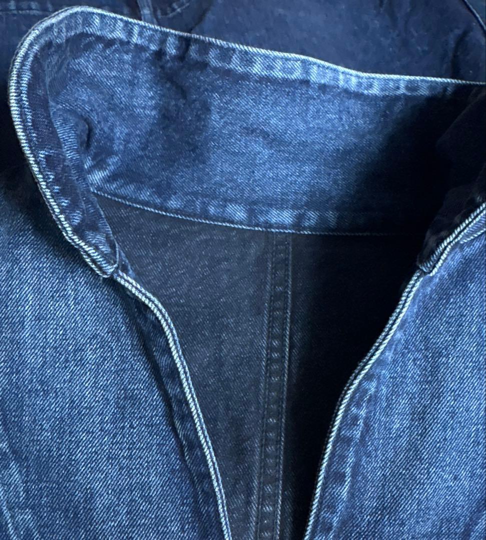 ヴェリテクール　デニムプルオーバージャケット　DARK INDIGO