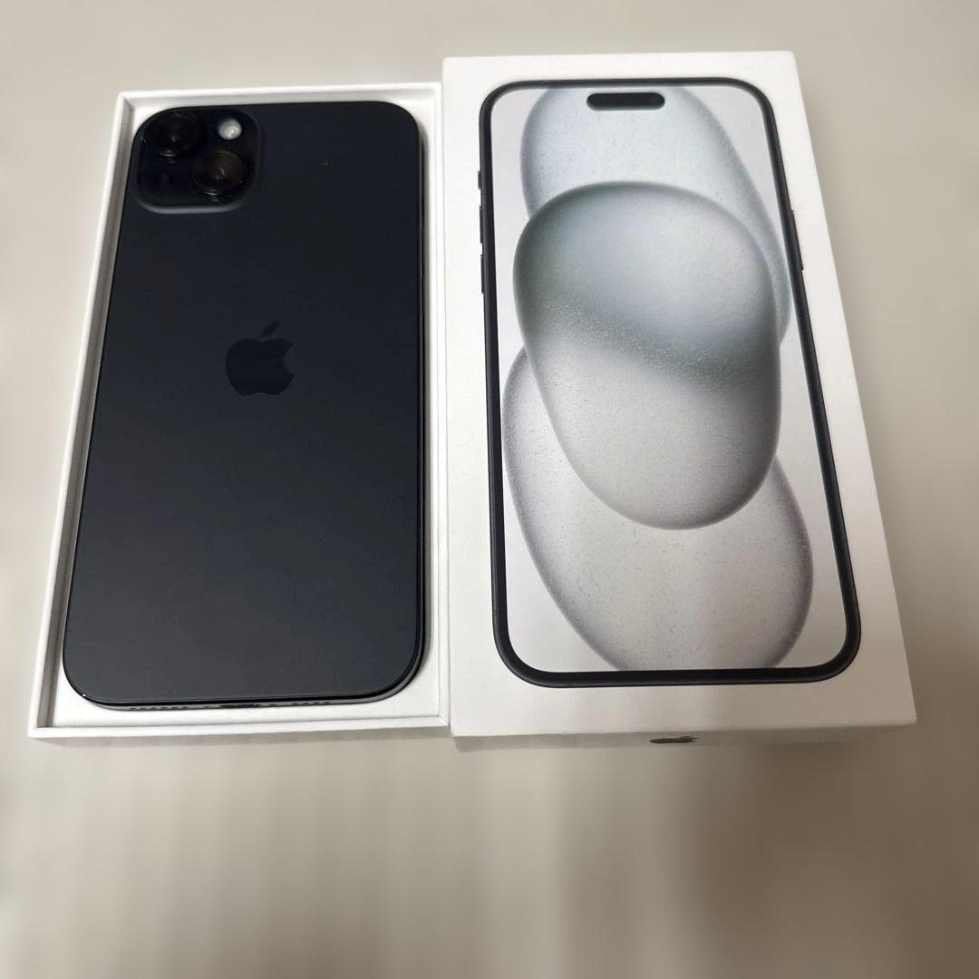 【電池最大容量91%】iPhone15Plus128GB 本体 箱SIMフリー
