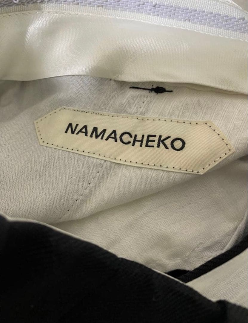 パンツ NAMACHEKO CARISBROOKE TROUSER BLACK