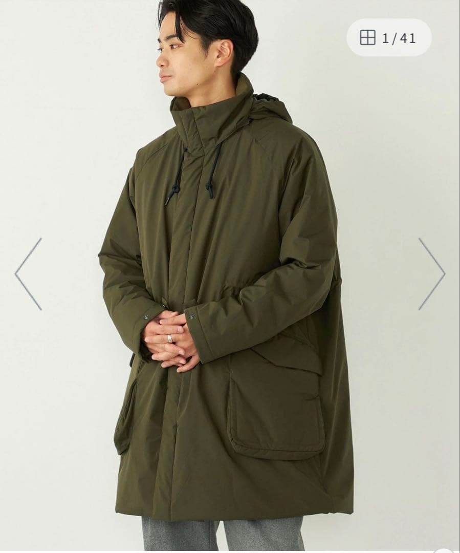 SHIPS colors 中綿モッズコート