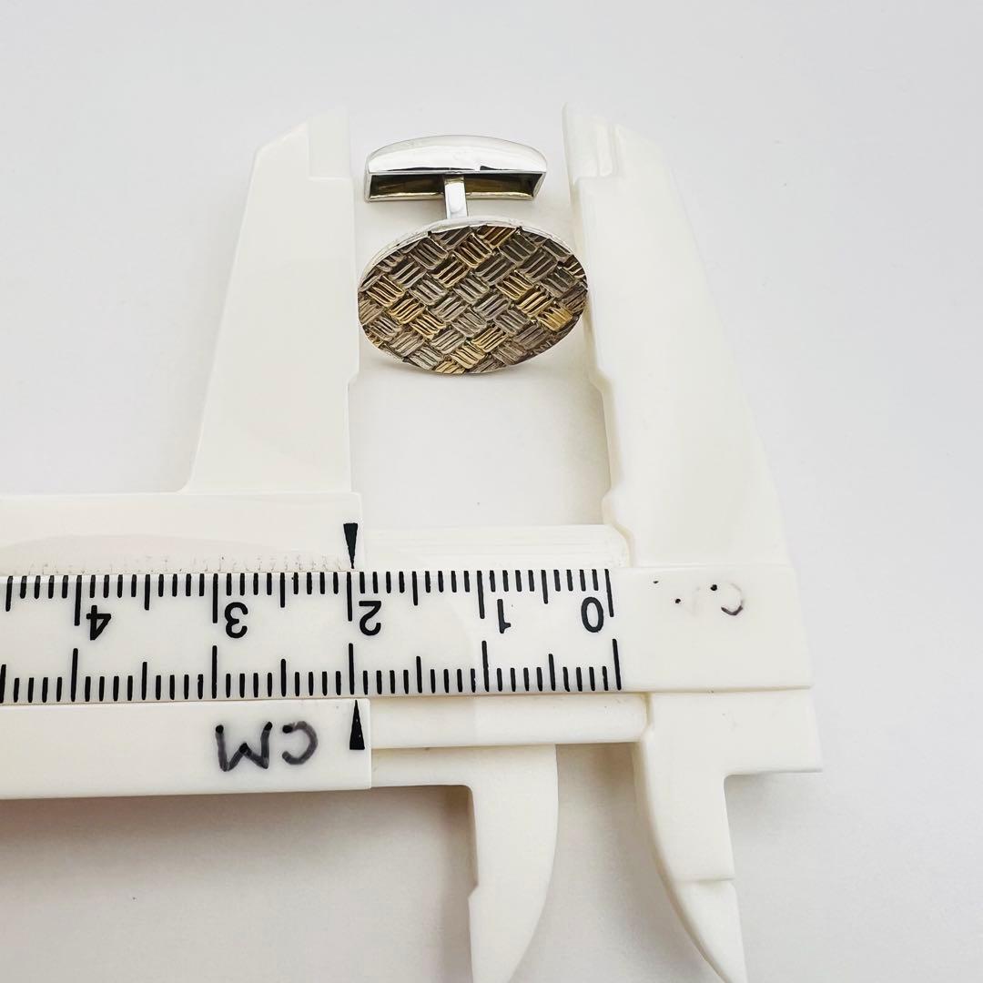 美品　ティファニー　タイピン＆カフス　シルバー　18K 14K