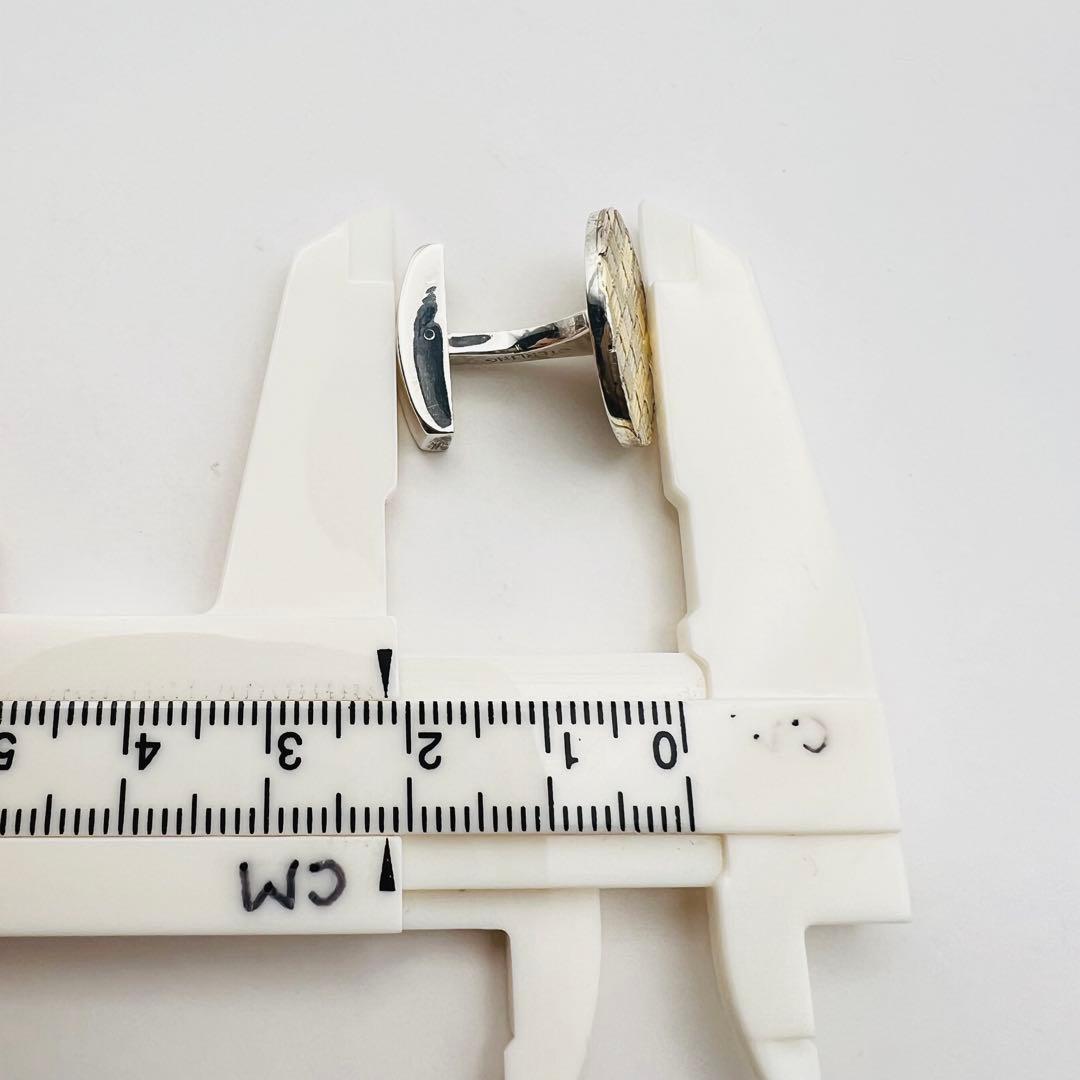 美品　ティファニー　タイピン＆カフス　シルバー　18K 14K