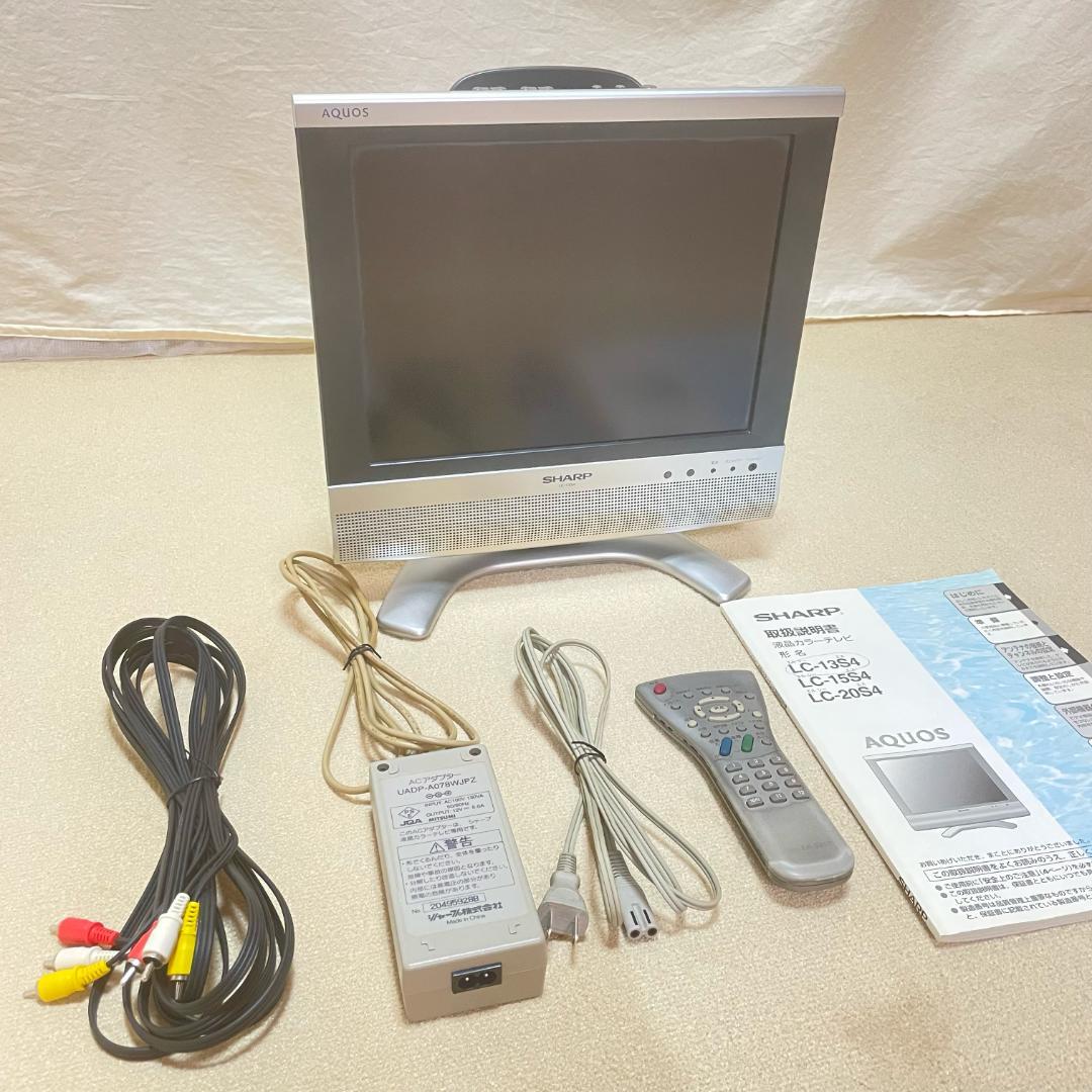 シャープ 13V型 液晶テレビ LC-13S4 日本製 4:3 レトロゲーム