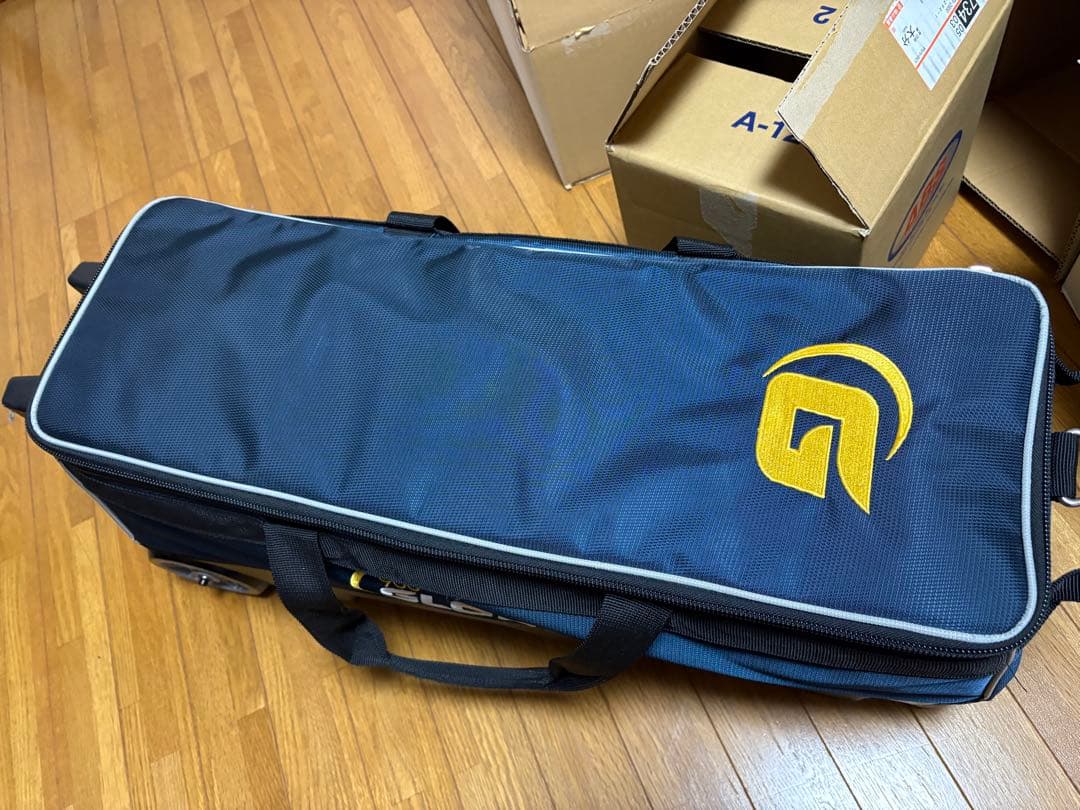 希少⁉︎ 900global 3個入れ BGL-2000 ネイビー used