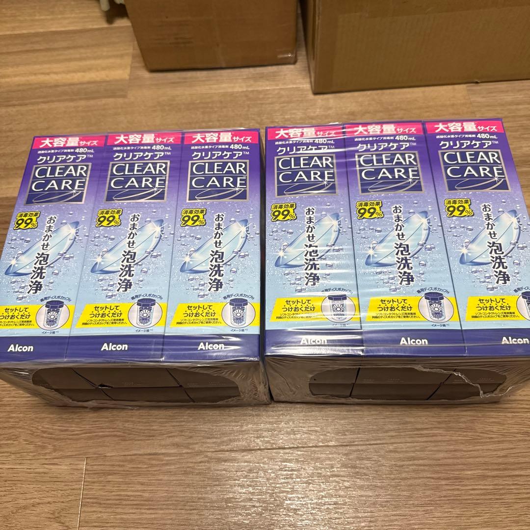 CLEAR CARE コンタクトレンズ洗浄液 480ml×12本