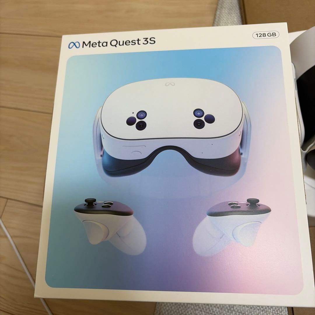  Quest 3S 128GB ホワイト VRヘッドセット