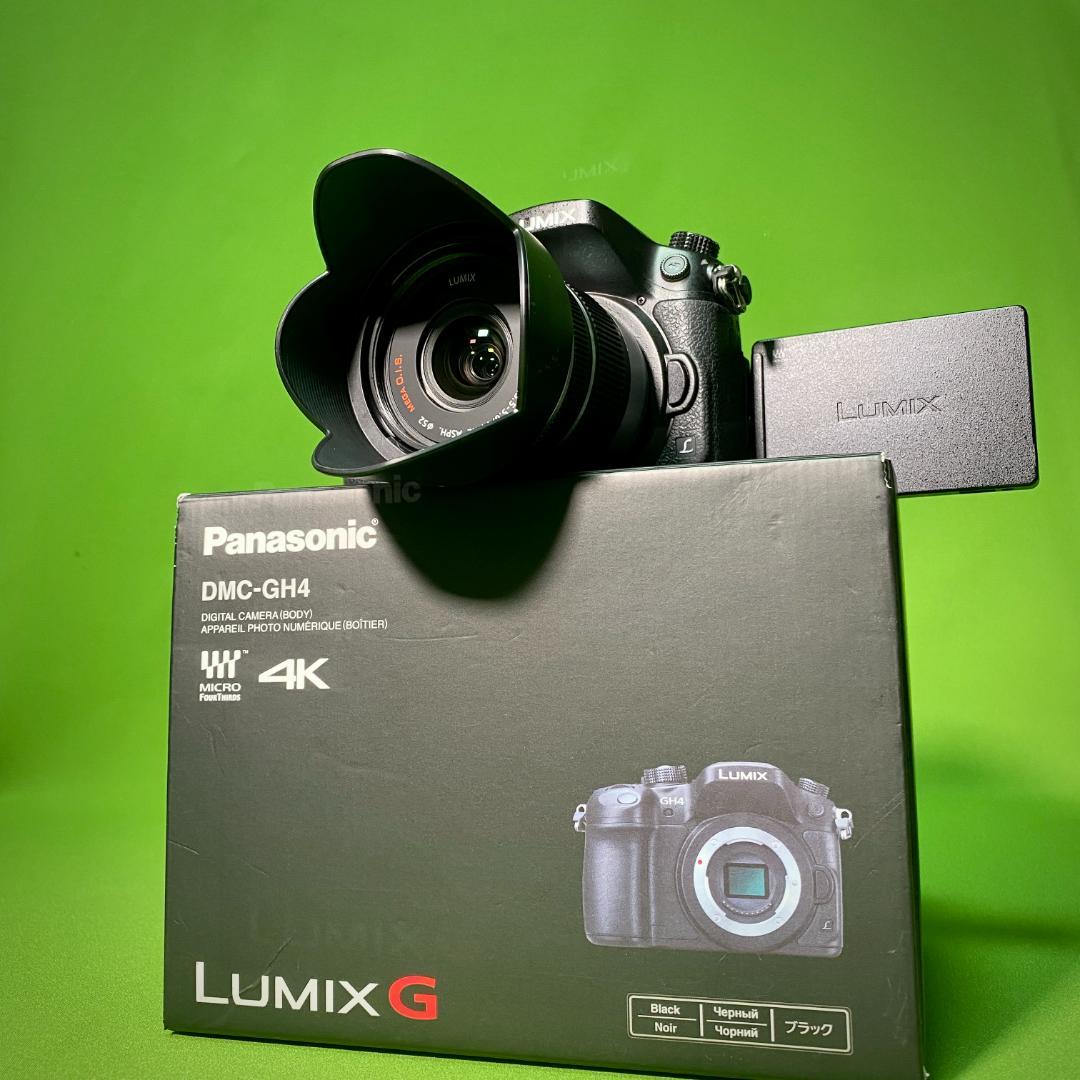 LUMIX GH4 ミラーレスカメラ 4K 動画 音+映像+光 付属品フルセット