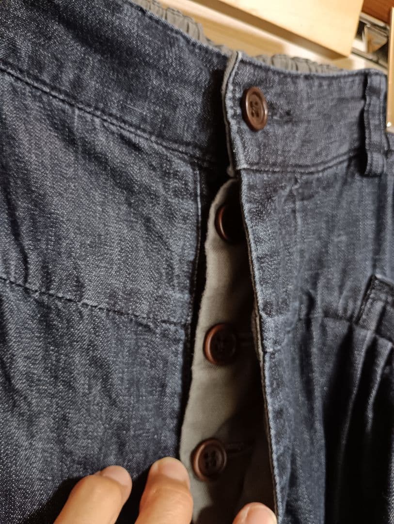 koron★　joie de vivre 綿麻ボールパンツtumugu