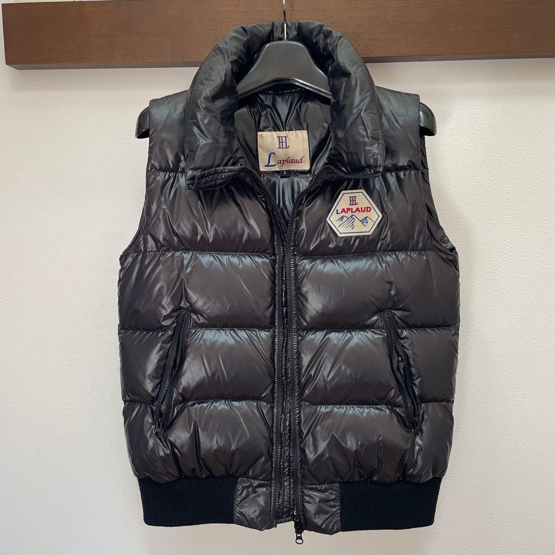 ダウンベスト　LAPLAUD ラプロー　サイズ2 黒